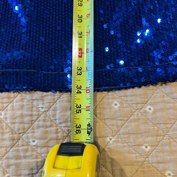 Allregra K royal blue sequin party/new years eve dress size M; like new - Picture 9 of 10